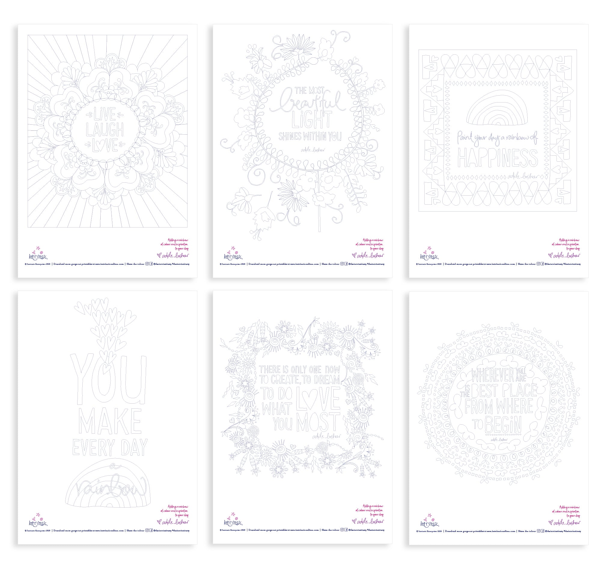 Intrinsic Printable Colouring In Downloads