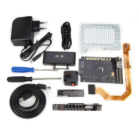 Original E3 Flasher Limited Edition 11 Accessories Downgrade from v4.5 to v3.5 for PS3 EU Plug - Shopping2all - 1