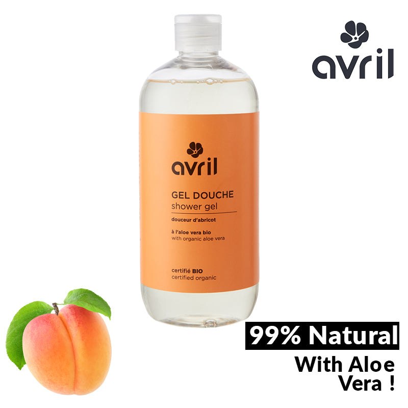 apricot shower gel