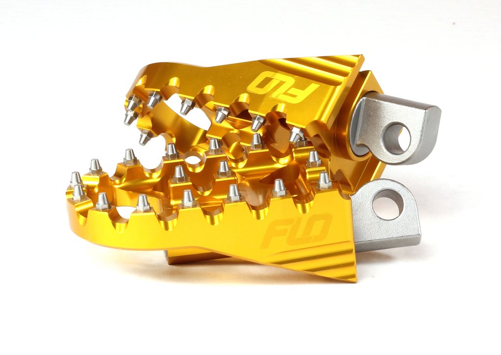 yellow bike pegs