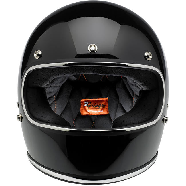 Biltwell Gringo Gloss Black Helmet | Speed-Kings Cycle