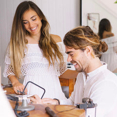 Wedding ring making workshop Byron Bay