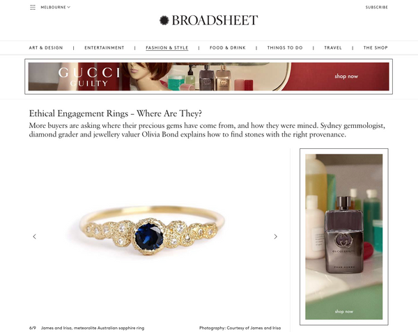 Ethical engagement Ring