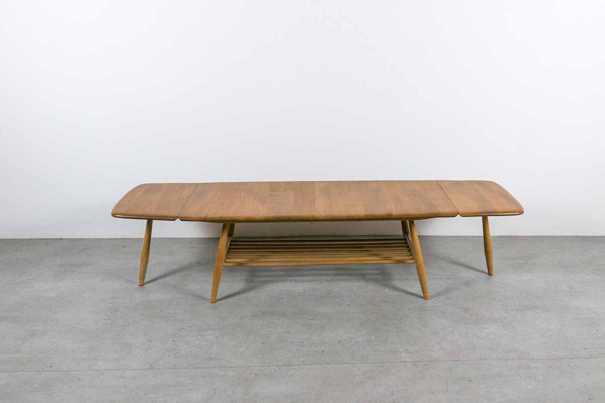 vintage Ercol extending coffee table