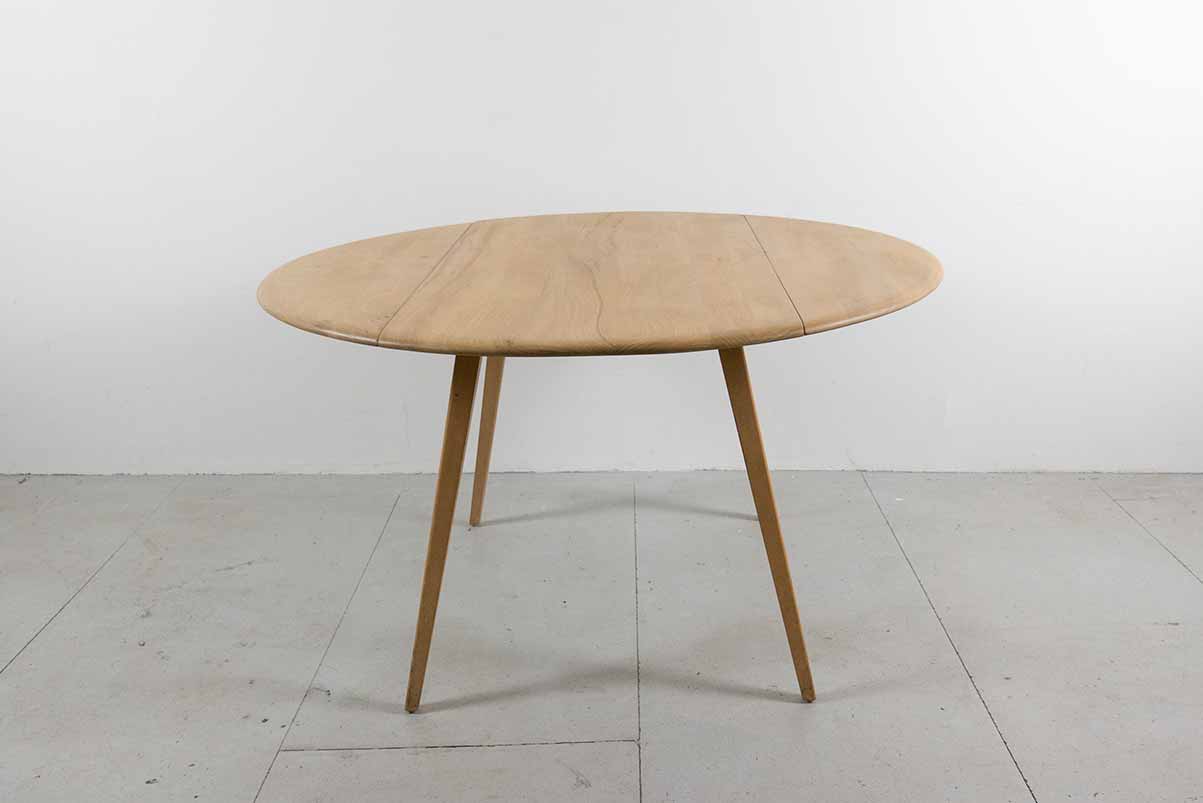 Ercol Oval Drop-leaf table