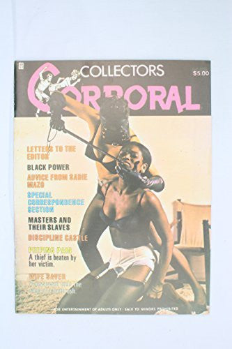 Collectors Corporal consolidated Publishing 1972 Rare Bondage Corporal punishment Femdom Magazine.