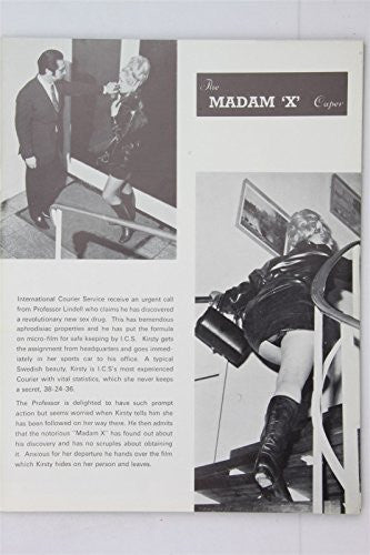 Bizarre Capers Magazine #1 1969 1st Vintage Leather Fetish FotoFiction Wrestling