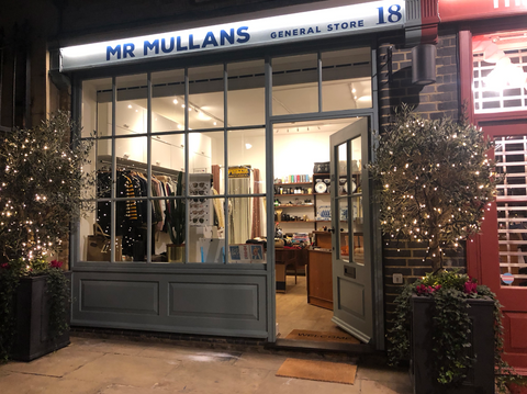 Mr Mullan's Soho, Store front. W1D 7DW 