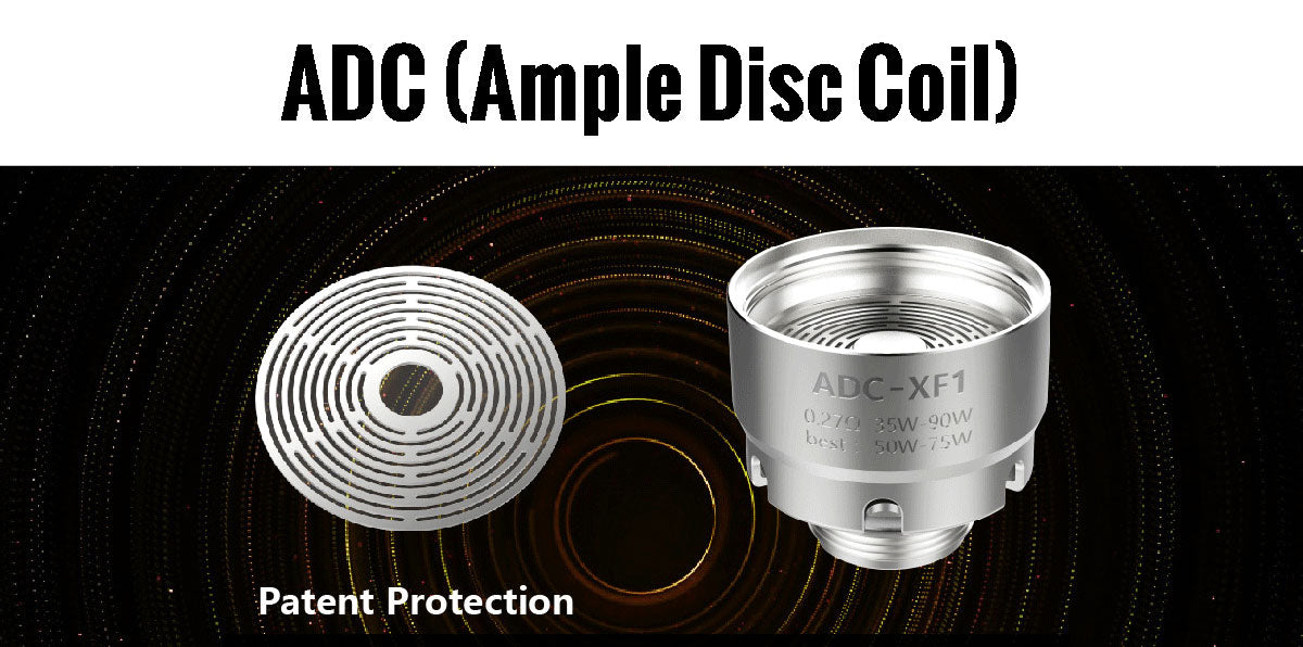 Ample Mace-X Sub-Ohm Tank Review ADC Coil