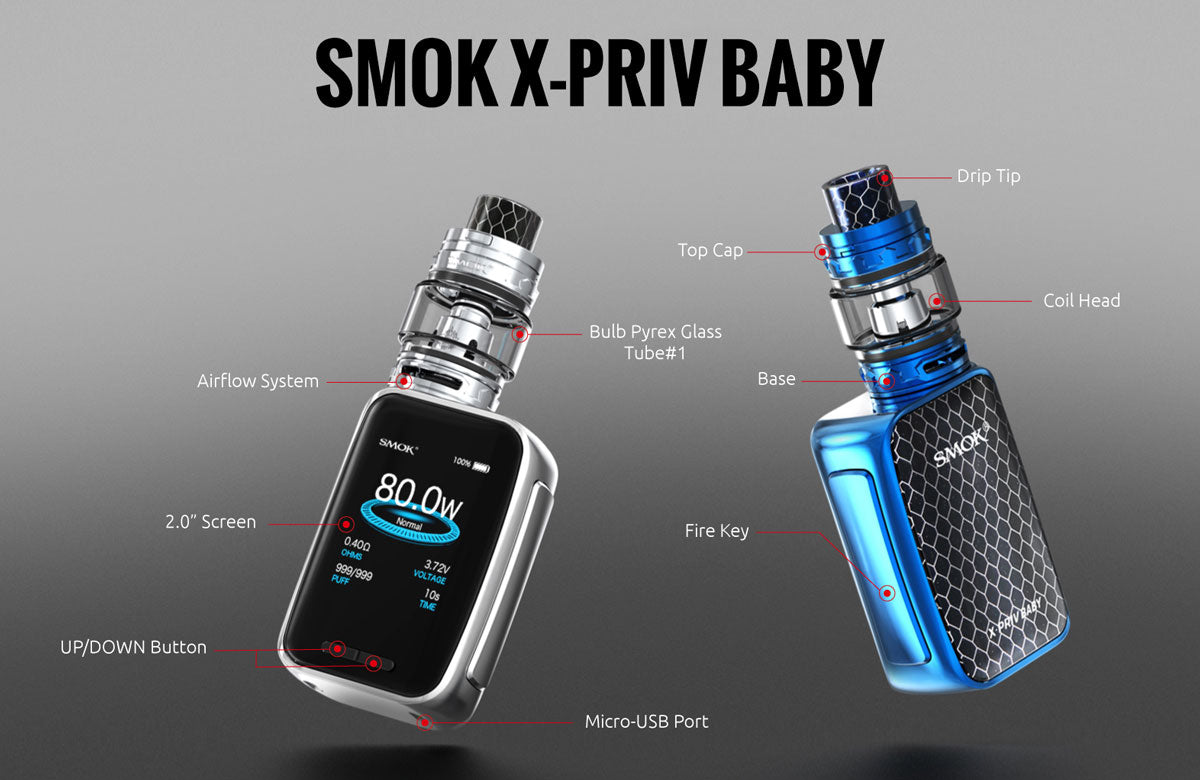 SMOK X-Priv Baby 80W Kit For Sale