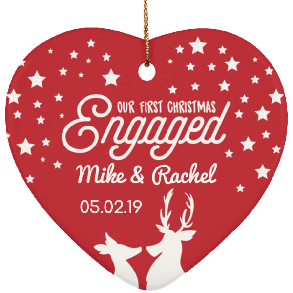 our first engaged christmas