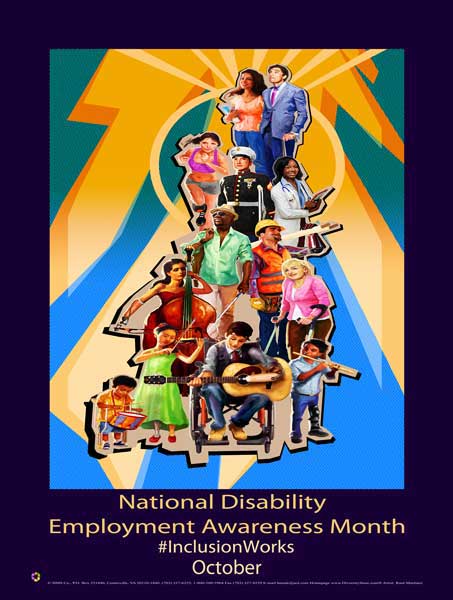 2016 National Disability Employment Awareness Month Poster