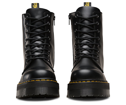 dr martens jadon black polished