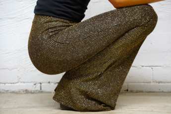 Galaxy Gold Sparkle Flares