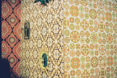 Vintage Wall Paper Flare Street