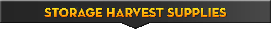 Storage Harvest Supplies
