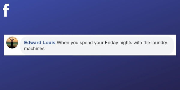 Facebook post from Edward Louis about friday nights as a massage therapist