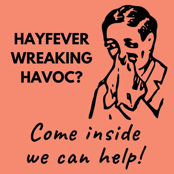 Hayfever Wreaking Havoc design 2 for Massage Therapists