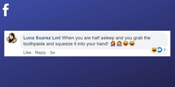 Facebook post from Luna Suarez Lmt about mornings as a massage therapist 