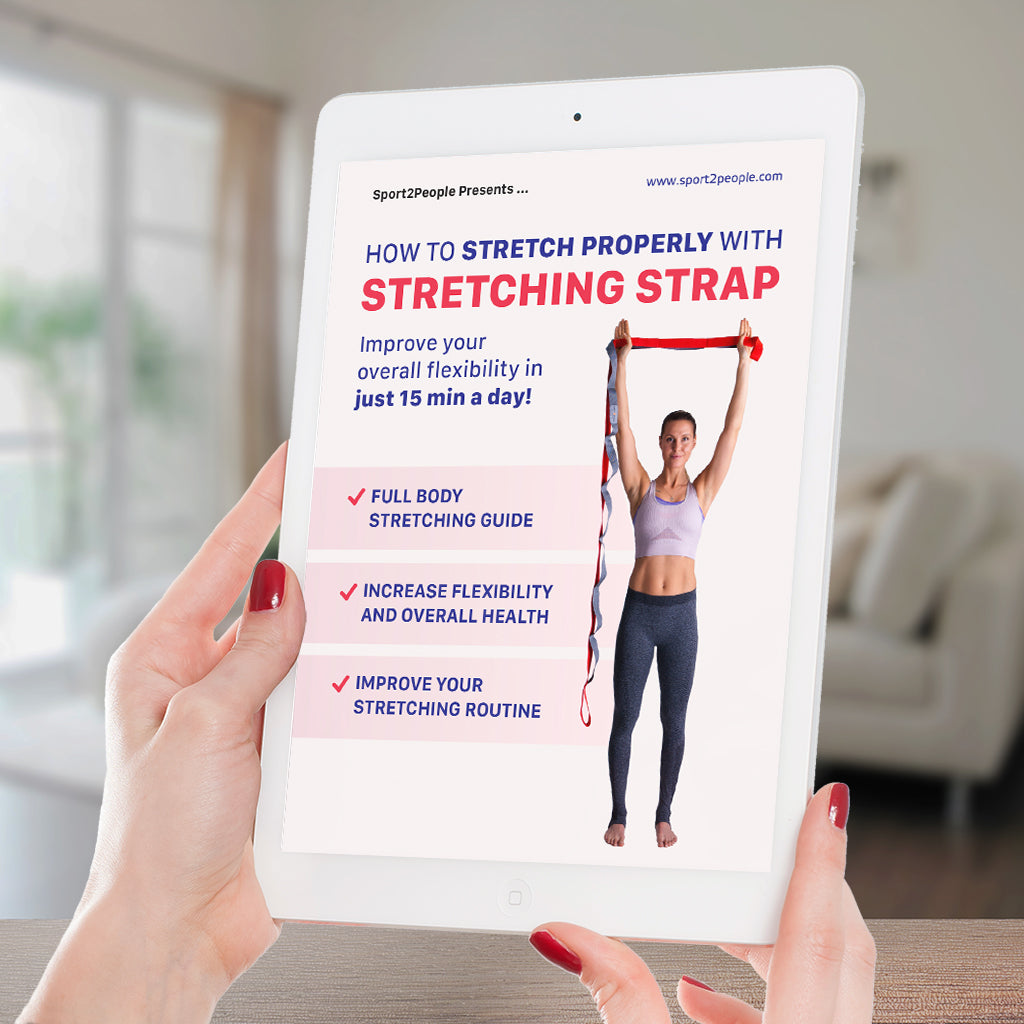 Stretching Exercises with Stretching Strap 