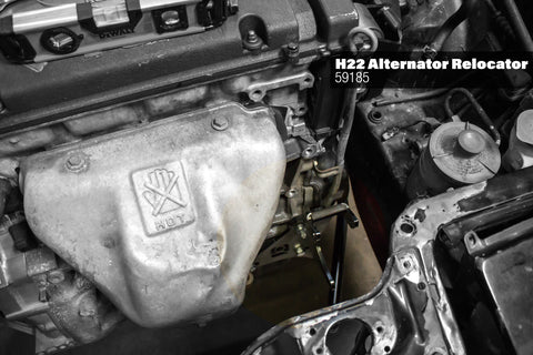 H22 Alternator Relocator Swap Bracket