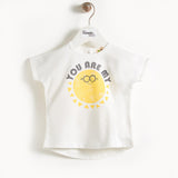 organic cotton kids you are my sunshine tshirt