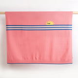 organic cotton pink baby sunshine blanket