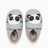 grey rainbow panda baby shoes bobux x bonnie mob