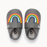 Imagine rainbow soft sole baby shoes bobux x bonniemob