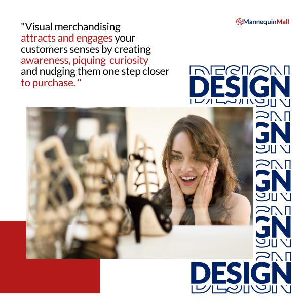 visual merchandising attracts customers