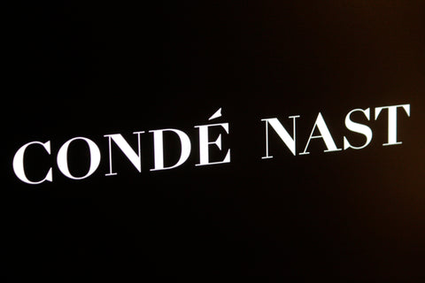 Conde Nast Logo Black with White Font