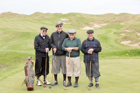 Steurer & Jacoby® cusom made leather golf bags put to use by these golfers