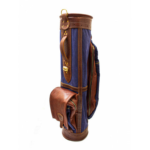Custom Staff Golf Bag with Leather Gussets- Steurer & Jacoby