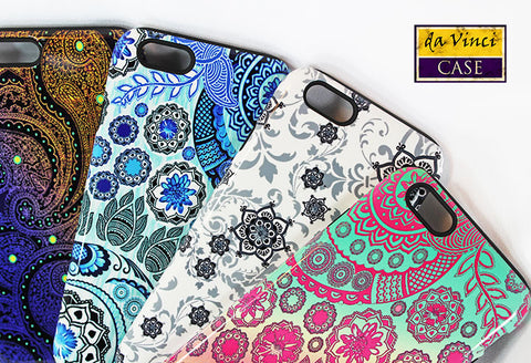 Paisley iPhone Case Designs from Da Vinci Case