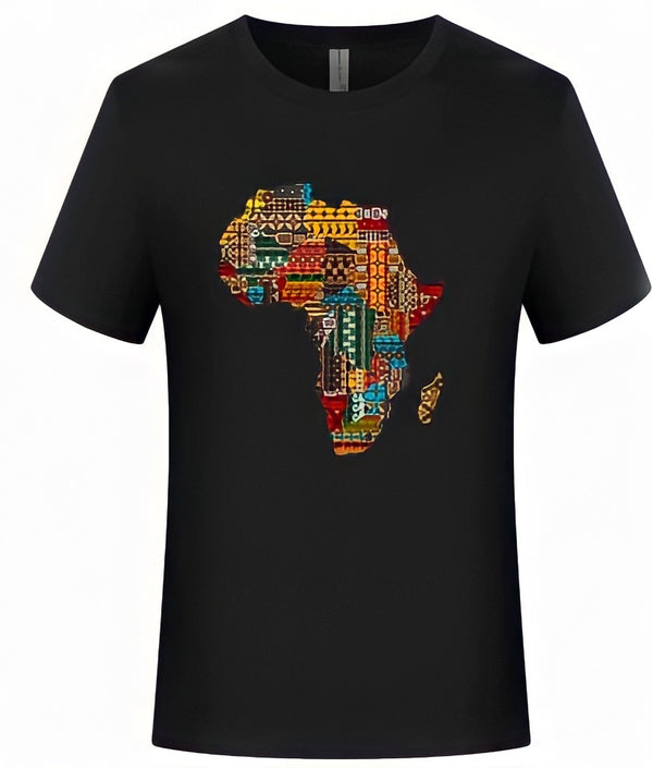 Multi-Color Africa T-shirt (Unisex)