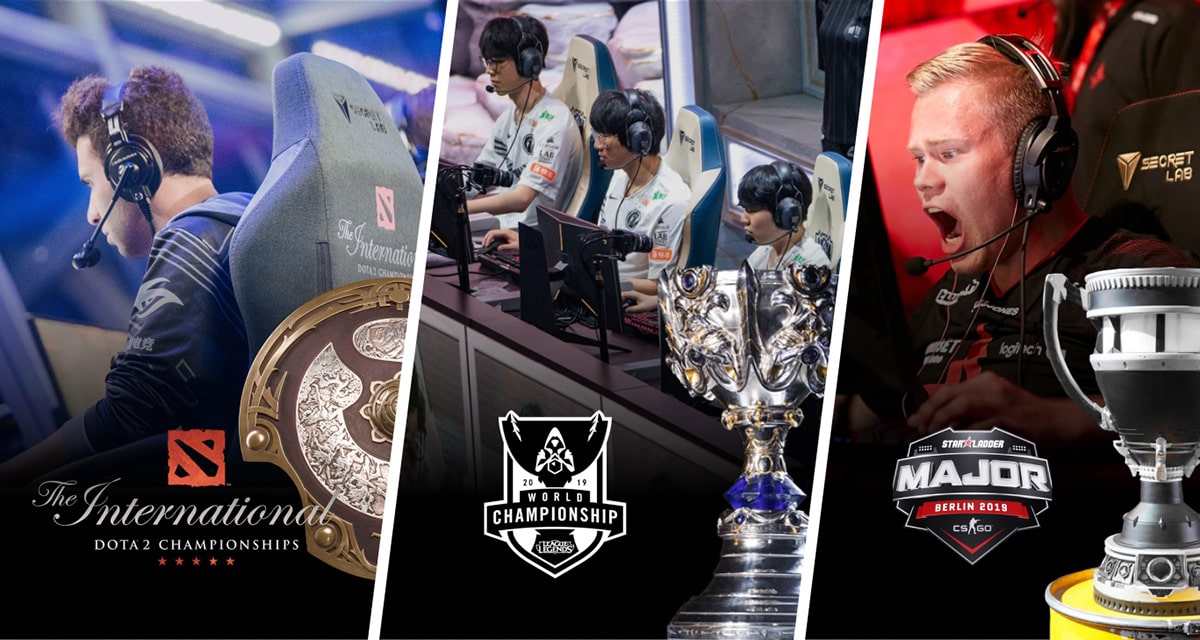 Chosen by the most prestigious esports tournaments in the world