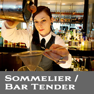 Sommelier/Professional Bar Tender