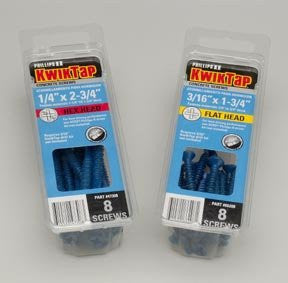 1/4" x 1-1/4" Hex 8pk Concrete Screws