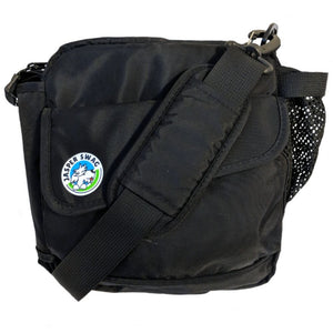 Black On the Fly Dog Walking Bag