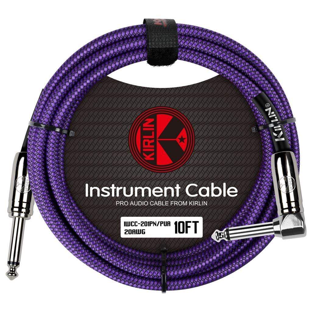 purple guitar cable