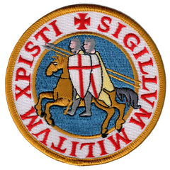 Knights Templar Seal (White)