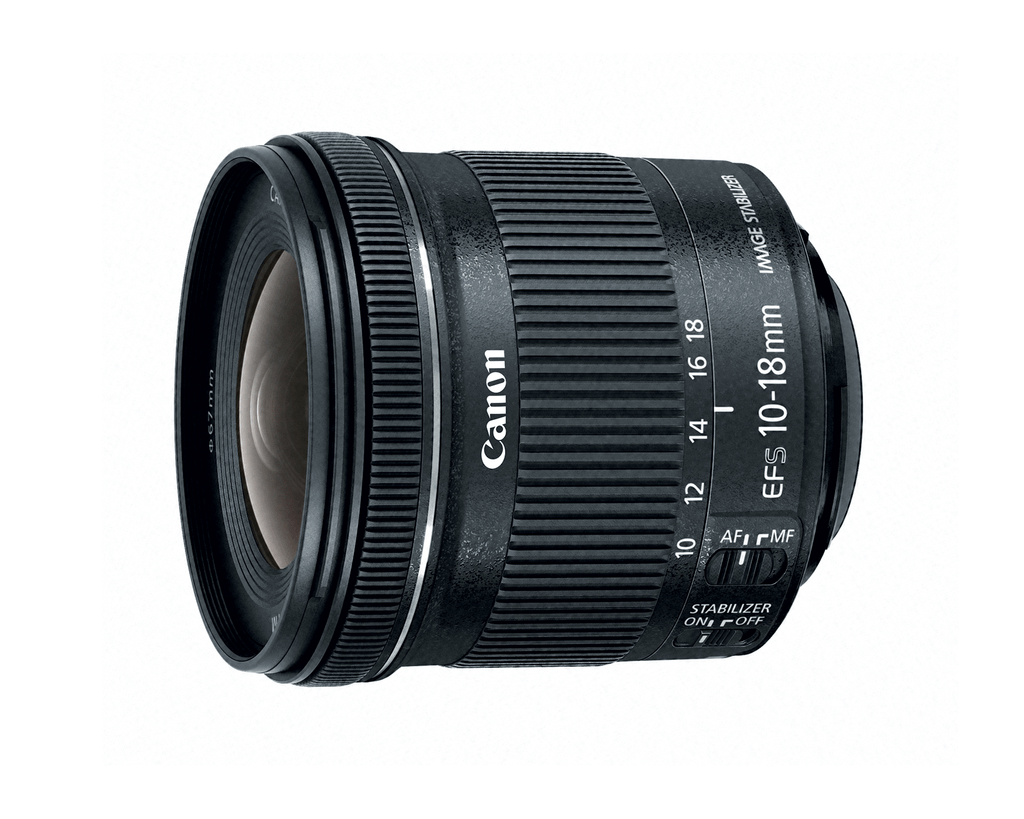 ☆新品級美品Canon EF-S10-18mm F:4.5-5.6 IS STM
