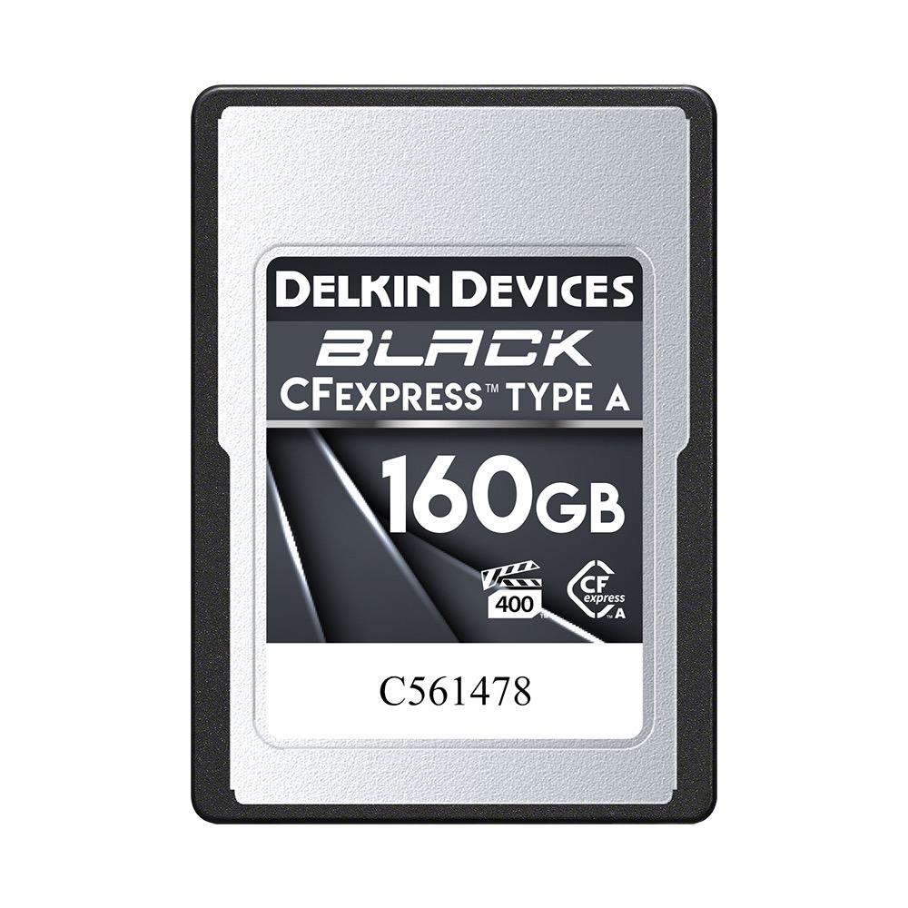 Delkin CFexpress™ Type A BLACK 160GB Memory Card • VPG400 by