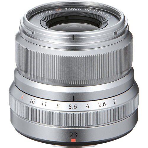 Fuji XF 23mm F2 R WR Silver