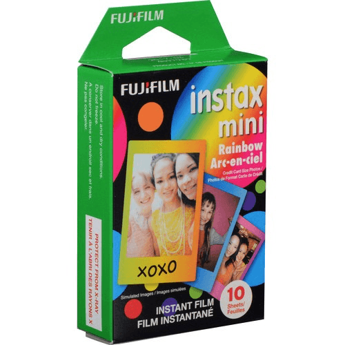 Verzoenen Lotsbestemming Goed doen Fujifilm Instax Mini Rainbow Film - 1 Pack of 10 Photos by Fujifilm at B&C  Camera