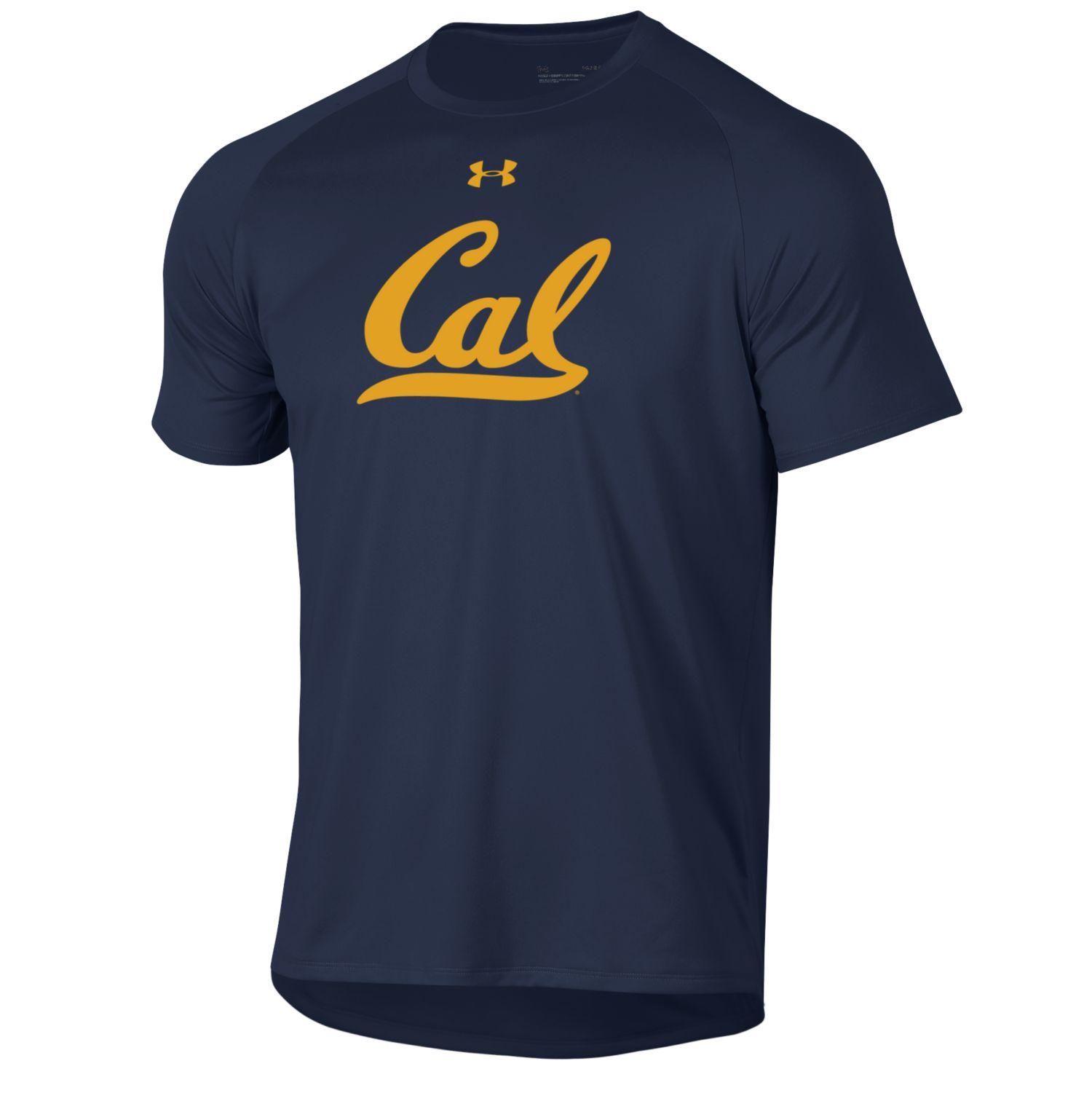 U.C. Berkeley Cal Golden Bears Performance T-Shirt-Navy Shop College