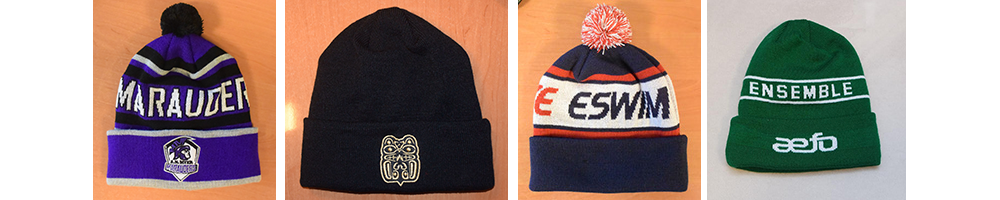 Custom Manufactured Toques and Beanies