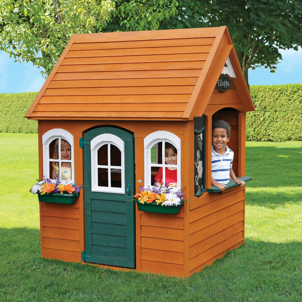 kidkraft bancroft wooden playhouse