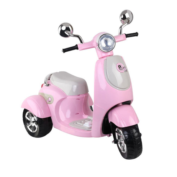 pink electric motorbike