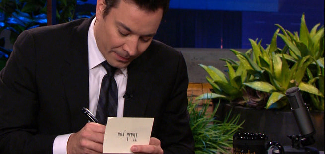 7 Hilarious Jimmy Fallon-Style "Thank You" Notes From Teachers